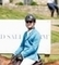 Sam Hutton is on the winning team at Greenwich Major League Showjumping in The USA